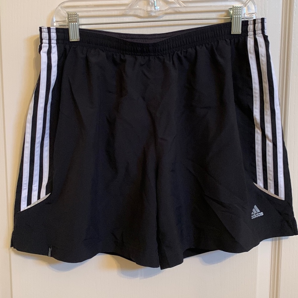 Adidas 3-Stripe Athletic Shorts Size L